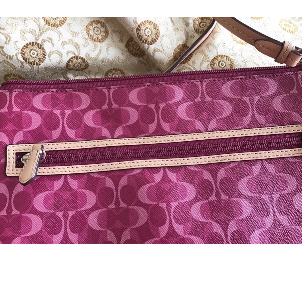 Coach Crossbody Pink Bag Python - image 7